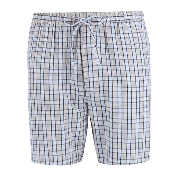 Ten West Apparel Men's Plaid Lounge Shorts - Picture 1 of 3